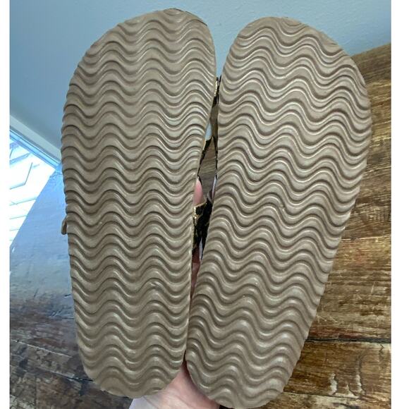 Steve Madden Girls Glittery Leopard Print‎ Sandal size 3 - Picture 6 of 6